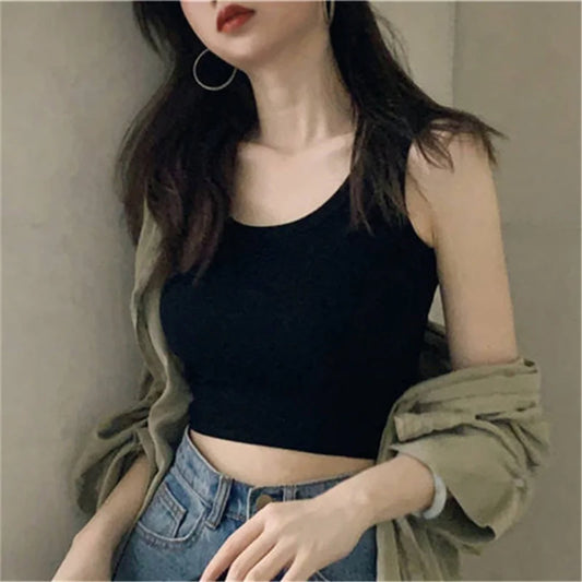 Casual Luxury Crop Top